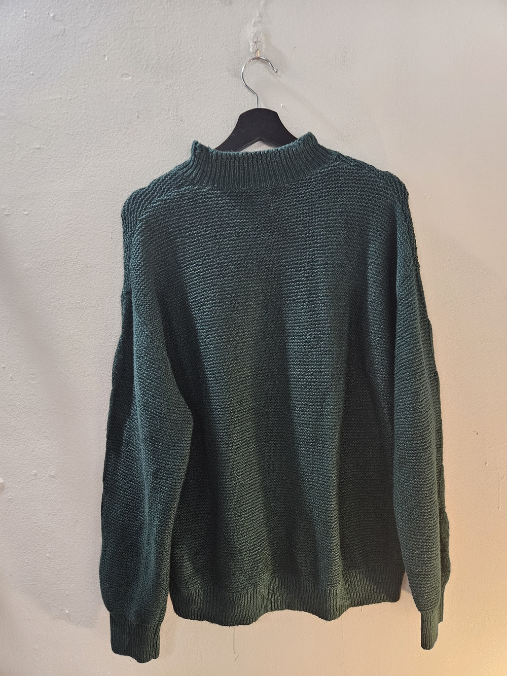 NWT J. Crew Factory Mockneck Cable Sleeve Sweater - Picture 6 of 7